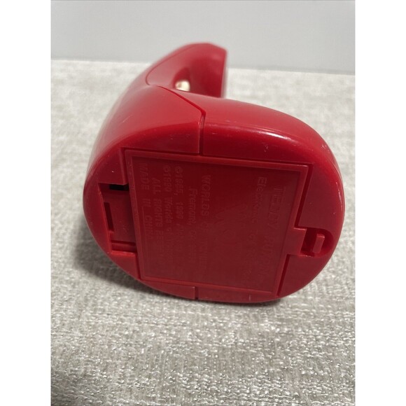 1990 Teddy Ruxpin Electronic Telephone Red by World Of Wonder Vintage Working - Picture 7 of 10